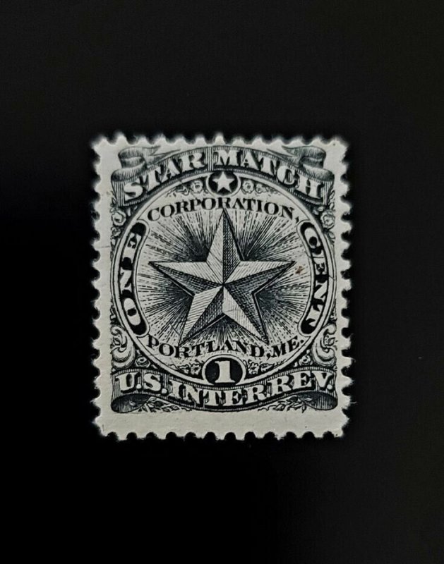 Star Match 1c U.S. Internal Revenue RO172b Private Die, Proprietary, Black, ME