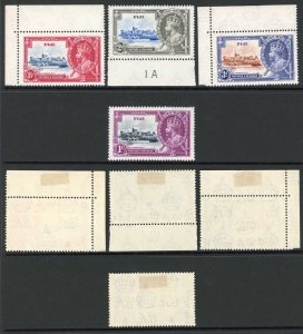 Fiji SG242/45 1935 Silver Jubilee Set M/M