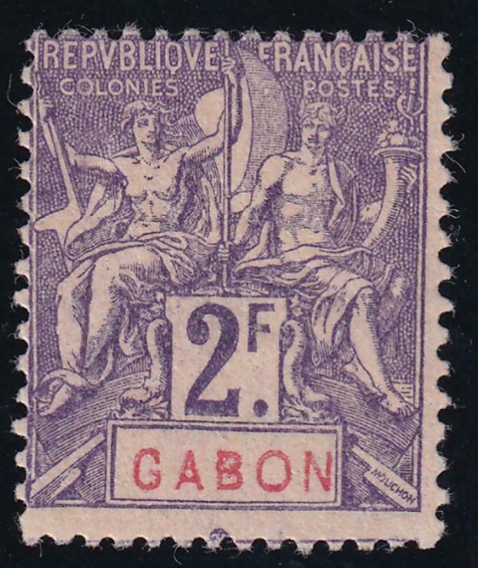 Gabon 1904-19074 SC 31 Mint