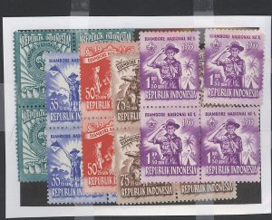 Indonesia #B83-B87 Mint (NH) Multiple (Scouts)