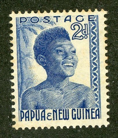 6058 BCX Papua 1952 scott# 124 mnh** (offers welcome)