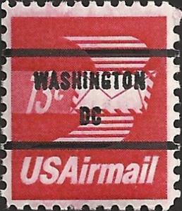 # C79b MINT NEVER HINGED PRE-CANCELED WINGED LETTER