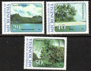 Micronesia Sc #187-189 MNH