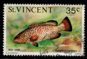 St. Vincent - #419 Fish - Red Hind - Used