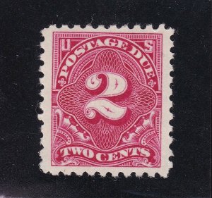 US J60 2c Postage Due Mint OG H SCV $250