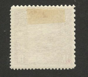 BOSNIA AUSTRIA- MH STAMP, 1K - MIXED PERFORATION  12½ : 9¼  : 10½ : 12½ - 1906.