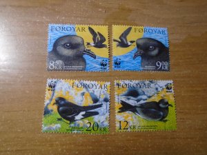 Faroe Islands  #  458-61  MNH