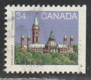 Canada   925a  (Livret)    (O)    1982  Le $0.34