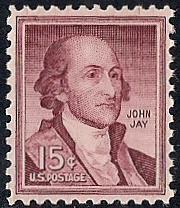 1046A 15 cent 1958 John Jay, NH OG XF