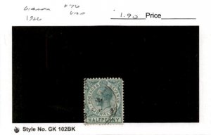 Gibraltar, Postage Stamp, #76 Used, 1926 King George (AB)