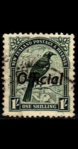 NEUSEELAND NEW ZEALAND [Dienst] MiNr 0038 ( O/used )