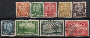 Canada 149-157 Short set Used (2)