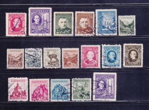 Slovakia 25, 38, 43-61, 65 U Various