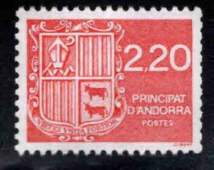 Andorre (French) Andorra Scott 360  MNH** 1988 Coat of Arms stamp