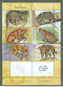 Argentina #2158  Souvenir Sheet (Fauna)