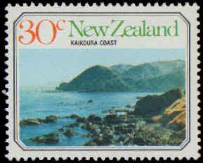 New Zealand #626-629, Complete Set(4), 1977, Landscapes, Never Hinged