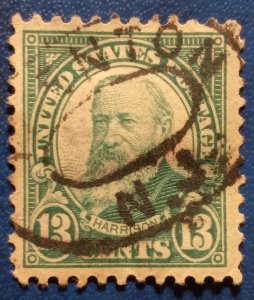 US Scott #622 Used VF 13c Definitive Stamp 1926