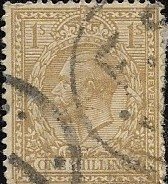 1912 Great Britain    George V   SC# 172  Used