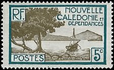 NEW CALEDONIA   #139 MH (1)