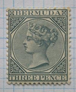 Bermuda sc#23 MNH OG Mint 3p pence