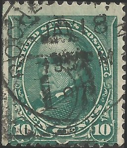 # 273 Dark Green Used Daniel Webster
