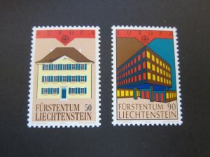 Liechtenstein 1990 Sc 924-25 set MNH