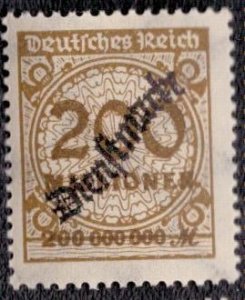 Germany - O41 1923 MH