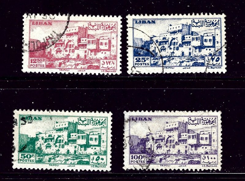 Lebanon 206-09 Used 1947 part set