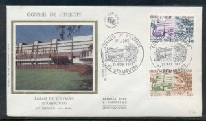 France 1981 Council of Europe FDC