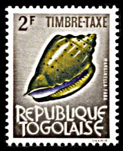 Togo J57, MNH, Sea Snail, Marginella faba