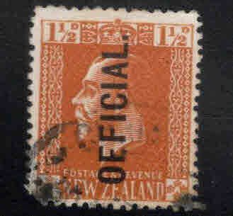 New Zealand Scott o44 Used Official stamp