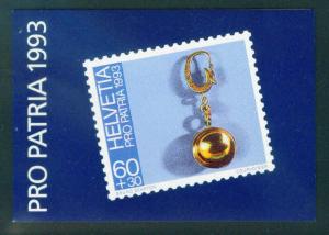 Switzerland Scott B586 Booklet 1993 CV$12.50