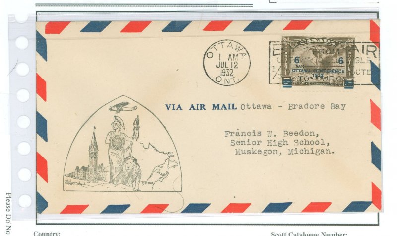 Canada C4 Sealed envelope