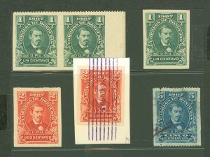 Honduras #119/121 Var  Multiple