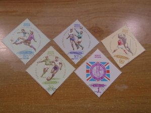 Mongolia  #   408-12  used