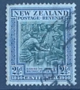 NEW ZEALAND 1940 CENTENNIAL 2.5d SG617  USED