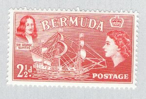 Bermuda 147 Unused Sea Venture Ship 2 1953 (BP64302)