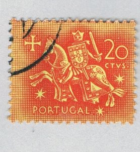 Portugal 763 Used Equestrian Seal 1 1953 (BP67128)