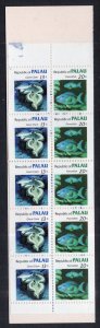 Palau 13b Marine Life Booklet MNH VF