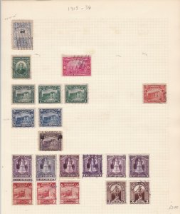 Salvador 1915-34  Stamps Ref 15548