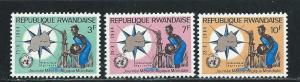 Rwanda 52-4 1964 WMO Day set MLH