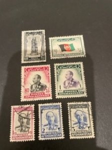 Afghanistan sc 378,379,381-385 u