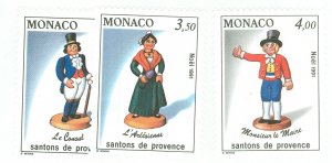 Monaco #1766-1768  Single (Complete Set)
