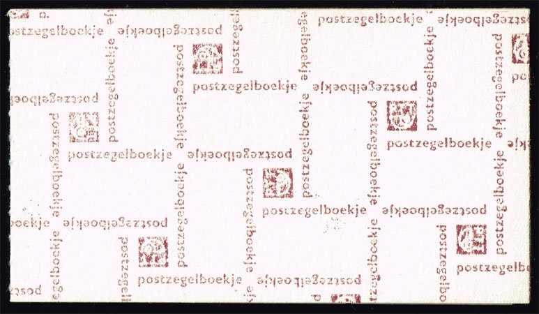 Netherlands #346d Definitive Bklt Pane of 10; CTO (5Stars)