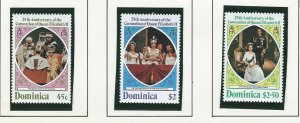 Dominica  MNH  sc  570-572