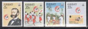 Kiribati 500-3 Red Cross Mint NH