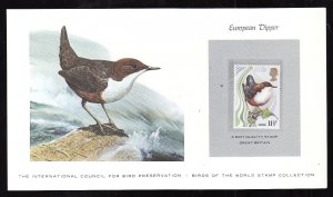 Birds of the World Stamp Collection #13a-Great Britain-Mint NH European Dipper s