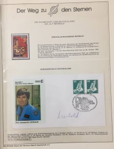 Space Der Weg Den Sternen MNH Stamps+Cover Special Pack ZK1242