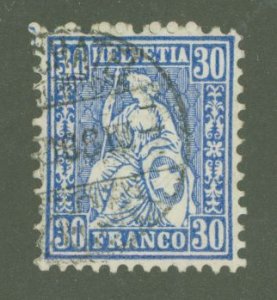 Switzerland #56 Used Single