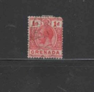 GRENADA #80 1913 1p KING GEORGE V F-VF USED o